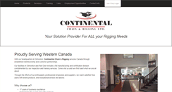 Desktop Screenshot of continentalchain.com